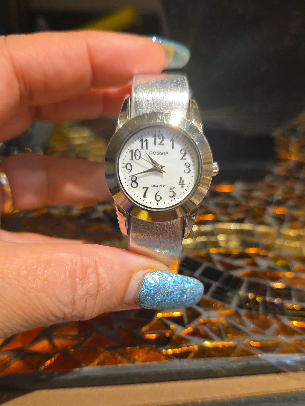 Gossip Silver Women's Watch with White Dial